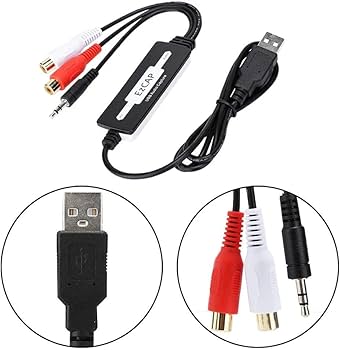 Amazon.co.jp: USBオーディオキャプチャー ブル カセット